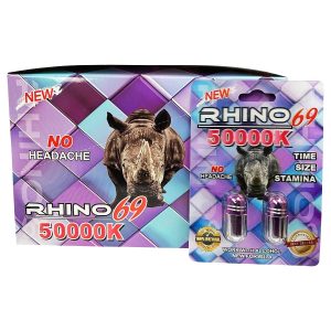 Rhino 69 500000K Double Male Enhancement 24ct