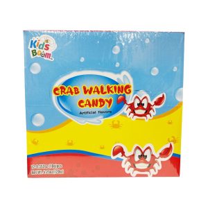Kids Boom Crab Walking Candy Toy 12ct