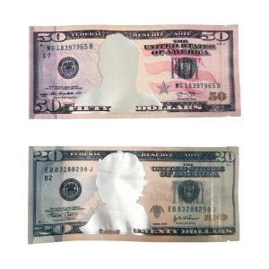 Money Design Stash Bags 50ct