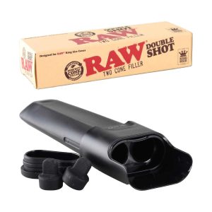 Raw Double Shot King Size Two Cone Filler
