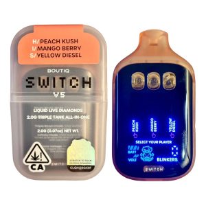 Boutiq Switch V5 3 in 1 2g Liquid Diamonds Disposable