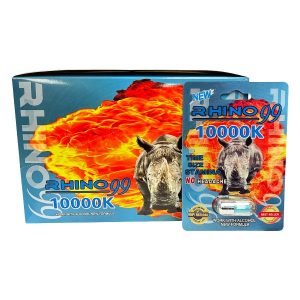 Rhino 99 10000k Single Male Enhancement 24ct