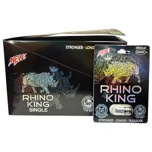 Rhino King Single 5000k Male Enhancement 24ct