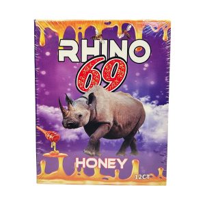 Rhino 69 Honey Male Enhancement 12ct - Purple
