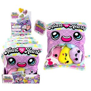 Plush Bag of Conversation Hearts