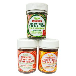 Feela THC-P + Live Resin 20Ct 4000Mg Gummies