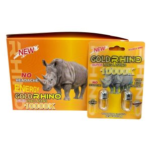 Gold Rhino Double 10000k Male Enhancement 24ct