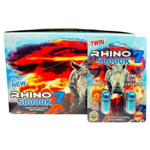 Rhino 7 50000k Double Male Enhancement 24ct
