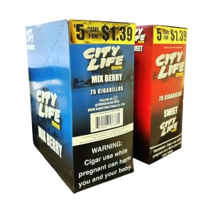 City Life Cigarillos 5/$1.39 15/5ct