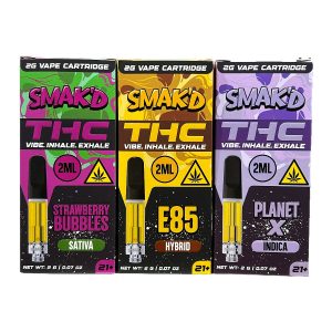 Smak'd D9 THC 2g Cartridge