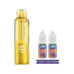 JNR Stellarc 100,000 Puffs Disposable Pod w/ 2 Bottles of 10ml liquid 5ct
