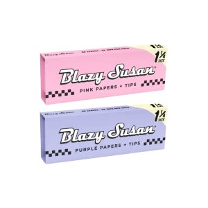 Blazy Susan 1 1/4 + Tips Combo Pack Papers 28ct