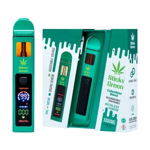 Sticky Green 3g Rechargeable Disposable