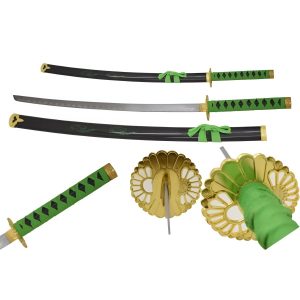 Snake Eye Tactical Wariror Classic Green Handle Samurai Katana