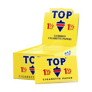 Top 1 1/2 Fine Gummed Rolling Papers 24ct