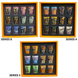 IDGAF Frosted w/ Decal High Quality Shot Glass 12ct