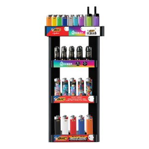 Bic Lighter 4 Tier 198ct + 16 Free