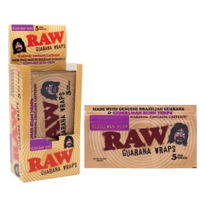 Raw Guarana Terps Wraps 5pk 25ct - Kesselman Kush