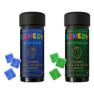 Remedy THC-A Live Resin 1000mg Gummies 20ct