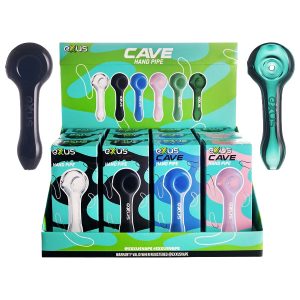 Exxus Cave Hand Pipe 12ct Display - Assorted