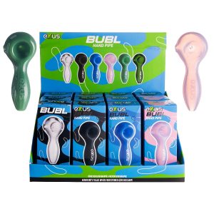 Exxus Bubl Hand Pipe 12ct Display - Assorted
