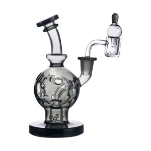 Wulf Atom Glass Dab Rig W/ 14mm Quartz Banger