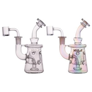 Wulf Torq Glass Dab Rig W/ 14mm Quartz Banger