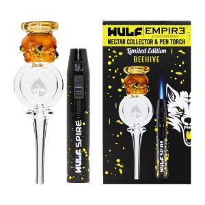 Wulf X Empire Limited Edition Glassworks Honey Straw w/ Pen Torch Kit