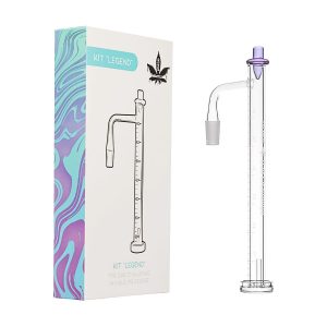 Aleaf "Legend" Spinner Kit w/ Glass Carb Cap 14 Male 90 Degree