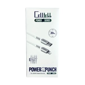 Celltekk Power Series USB-C To iPhone Cable 3.5ft 10ct (Box Packing)