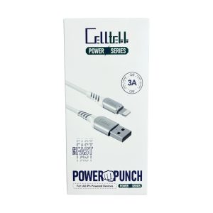Celltekk Power Series 3A USB To iPhone Cable 3.5ft 10ct (Box Packing)