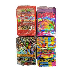 3.5g Stash Baggies 100ct - Mixed Designs