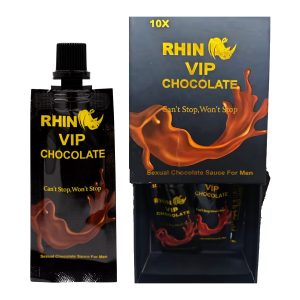 Rhino Vip Chocolate Sexual Enhancement For Men 12ct