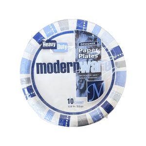 10" Modernware Paper Plates 10ct