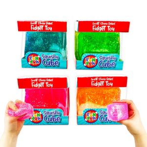 Fun Doh Squish and Squeeze Cube Toy