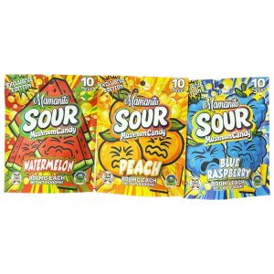 Mamanita 8,000mg Sour Mushroom Candy 10ct