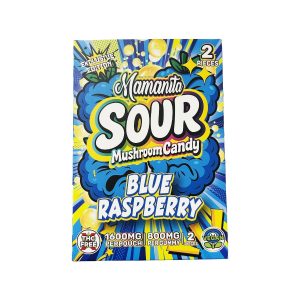 Mamanita 1600mg Sour Mushroom Candy 2pk 25ct