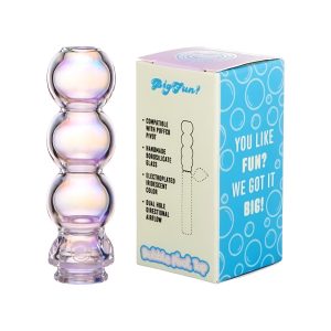 Big Fun Bubble Glass Pivot Top - Iridescent