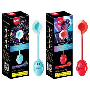 Amos Tastysounds Audio Lollipop 12ct