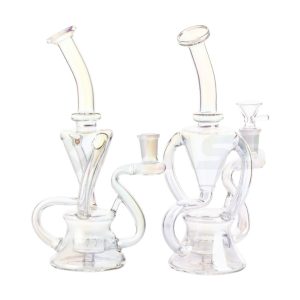 10" Spiral Recycler w/ Showerhead Perc Water Pipe (Box 245-246-247)