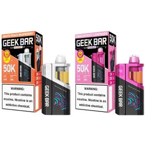 Geek Bar Clio Platinum Kit 50k Puffs Disposable 5ct