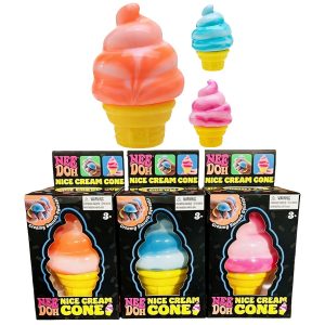 Nee Doh Squishy Toy - Ice Cream 12ct