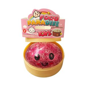 Food Paradise Toys Glitter Mystery Squishy Dumpling 12ct - Assorted