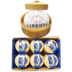 Liberty 250 Edition Mystery Dumpling Squishy Bun Toy 12ct - Assorted Colors