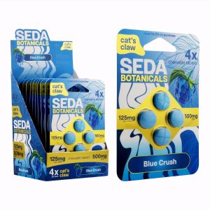 Seda Botanicals Cat's Claw 125mg Chewable Tablets 4pk 10ct