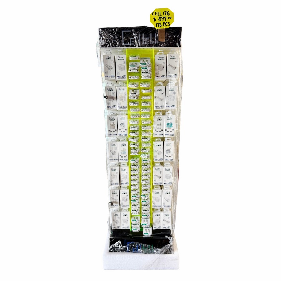 Celltekk Power Series Floor Display 176ct Celltekk Power Series Floor Display 176ct