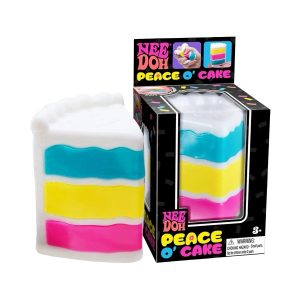 Nee Doh Squishy Toy - Peace O'Cake