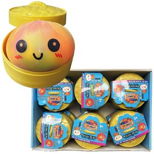 Bao Bun Rainbow Mystery Squishy Dumpling Toy 12ct