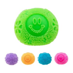 Super Solid Squish Flower Power Ball Squeeze Toy 12ct