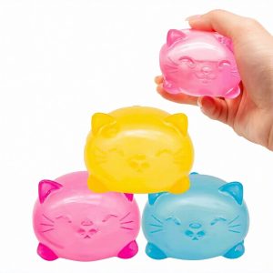 Nee Doh Sugar Skull Cats Squishy Toy 12ct